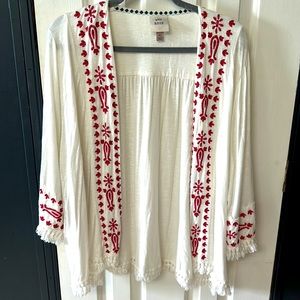 5 for $20! Boho stitch work cardigan